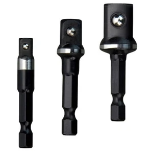 Milwaukee 48-32-5033 Shockwave 3-Piece 1/4" Hex Shank Socket Adapters - Picture 1 of 1
