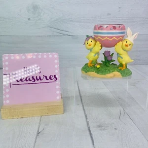 Yankee Candle Pascua CESTA DE HUEVOS DE POLLITO Colorido Votivo Tealight Candelabro - Imagen 1 de 8