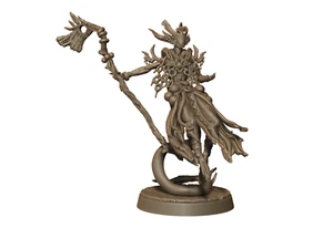 Dungeons and Dragons - Playable Character - Wood Elf - Druid, Sorcerer, Warlock - Picture 1 of 15