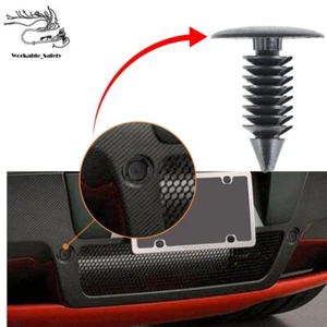 Plastic Rivets Fasteners 8mm Dia Hole Fit For Car Auto Bumper Fender 100Pc - Picture 1 of 14