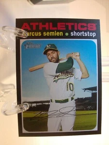 2020 Topps Heritage Baseball Card  #96 Mitch Garver  (542) - Picture 1 of 2