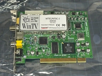 Hauppauge WinTV NTSC/NTSC-J 32032 REV B310 PCI Card - Image 1 of 4