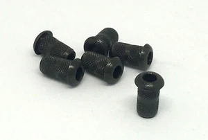 Top-Mounted String Ferrules - Set of 6 - Black - Picture 1 of 4
