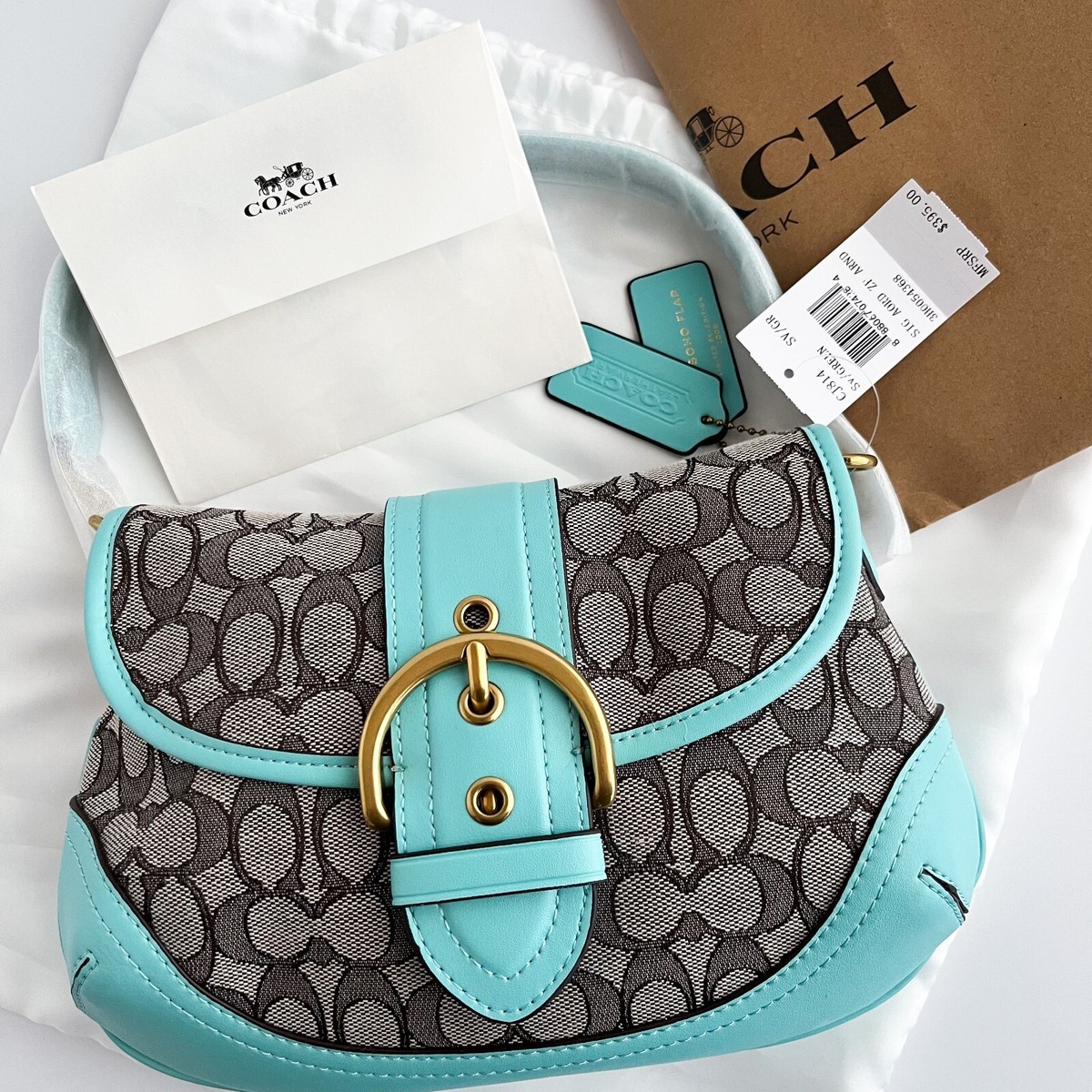 Coach Soho Signature Flap for sale | eBay Coach Soho Signature Flap for sale | eBay