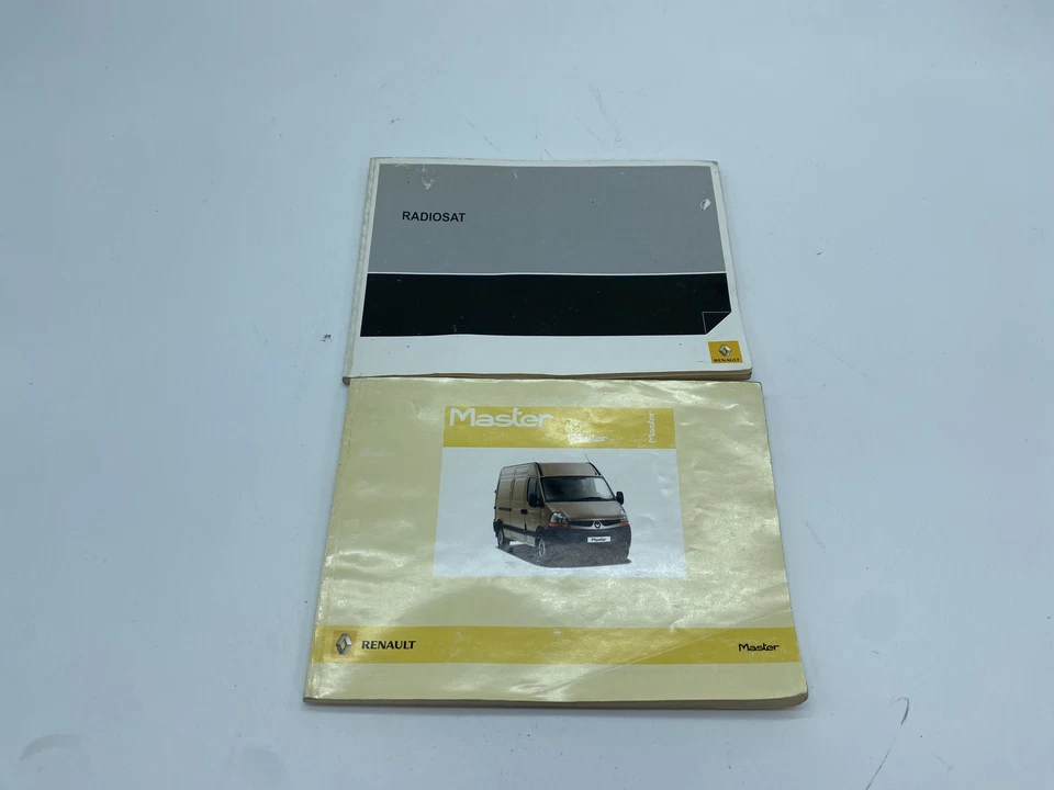 LIBRETTO USO E MANUTENZIONE RENAULT MASTER 2007  ITALIANO ORIGINALE - Immagine 1 di 4