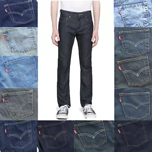 Levi's Boys Jeans, 511 Slim Denim Blue Jean Pants 5 Pocket - Picture 1 of 21