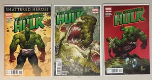 THE INCREDIBLE HULK #1 #2 #3 NM MARVEL COMICS 2011 RUN - Picture 1 of 1