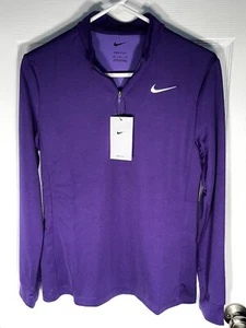 $75 Nike Dri-FIT Pullover Para Mujer Talla Mediana M 1/4 Cremallera DJ8521-546 Nuevo Con Etiquetas - Imagen 1 de 9