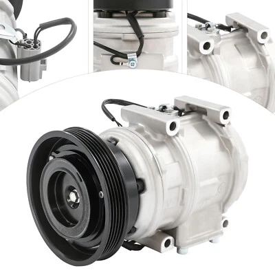 For Toyota Camry Celica Solara 1986-2001 AC Air Conditioner Compressor W/ Clutch - Image 1 of 4