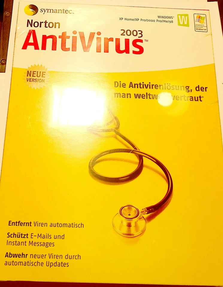 Symantec Norton Antivirus 2003 - Bild 1 von 1