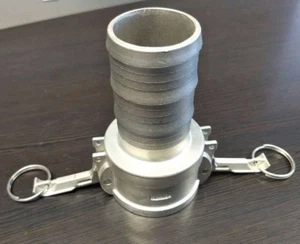 1/2 Inch Camlock Fitting Type C 316 Stainless Steel Socket Camlock x Hose Barb - Picture 1 of 1