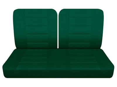 Fundas de asiento de coche para Chevy Impala 1960 a 1967 delanteras 50/50 superiores e inferiores sólidos Foto 1 de 4