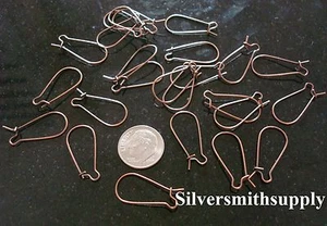 24 antichi orecchini pendenti filo renale placcato rame reperti 1" fph030 - Foto 1 di 2