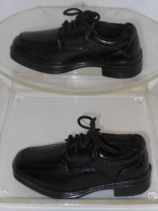 NUCOLLECTIONS BLACK SHARP STYLE DRESS SHOES SIZE 7 MEDIUM - Picture 1 of 5