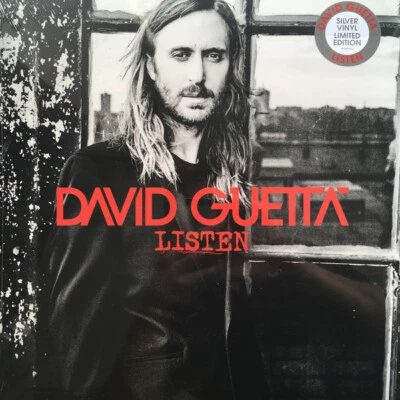David Guetta Listen 2xLP, Album, Ltd, Sil 2019 Euro House, Dance-pop, Electro Ho - Image 1 of 4