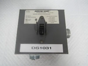 CONTROLADOR DE MOTOR MANUAL ARROW HART 7810GDB 30A 600VAC - Imagen 1 de 6