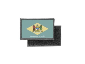 Parche de bandera insignia impresa país estados unidos delaware americano - Imagen 1 de 1