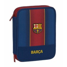 Astuccio Doppio F.C. Barcelona 20/21 Rosso Granato Blu Marino (56 Pezzi)