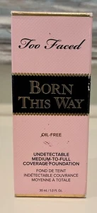 Too Faced Born This Way Foundation SNOW 1 fl oz/ 30 mL NWB - Picture 1 of 6