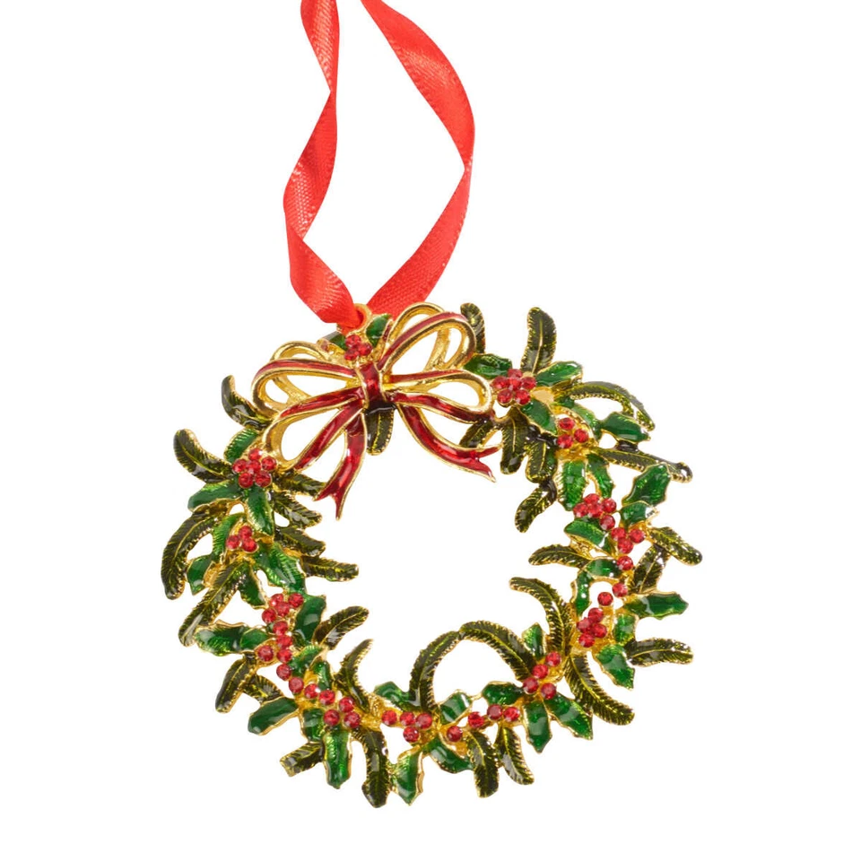 Villeroy & Boch Christmas Toys 2019 Pendente in metallo Corona natalizia