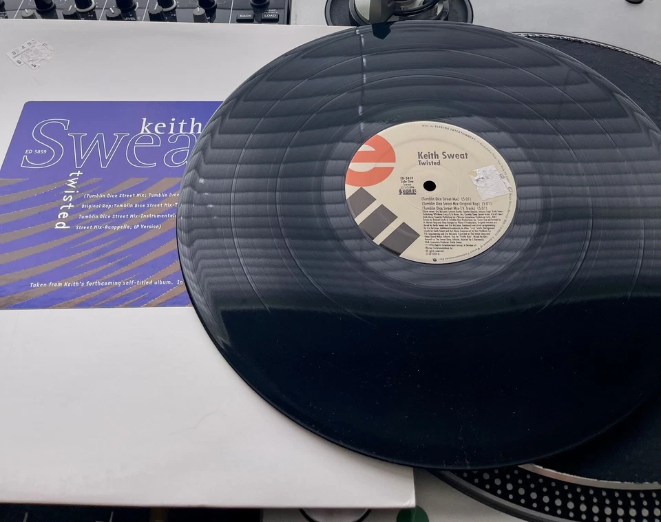 Keith Sweat - Twisted Original 1996 Press 12" PROMO In Original Cover VG+/VG - Image 1 of 2