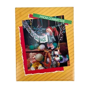 1986 Cabbage Patch Kids WriteRight Portfolio Folder Prom Committee - Picture 1 of 7