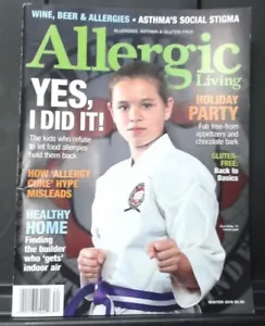 Allergic Living Mag Wine Beer Allergies Asthma's Social Stigma Winter 2018 M17 - Foto 1 di 1