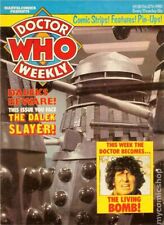 Doctor Who Magazine #20 VG- 3.5 1980 Stock Image Low Grade