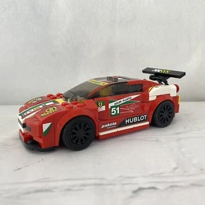 Lego Speed Champions 458 Italia GT2 75908 minifigura y coche sin manual incompleto - Imagen 1 de 13