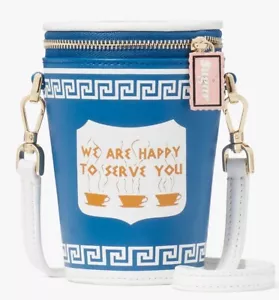 NWT Kate Spade Coffee Break 3D Crossbody Novelty Collector Item - Picture 1 of 10