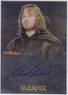 TOPPS CHROME LORD OF THE RINGS TRILOGY AUTO: DAVID WENHAM-AUTOGRAPH "300" AUSSIE