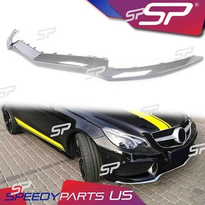 3PC Front Bumper Lip Molding for Mercedes-Benz E250 E350 E400 Coupe 2014-2017 Foto 1 de 4