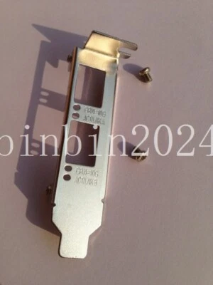 Low Profile Bracket for Intel X520-DA2 E10G42BTDA E10G42BFSR X520-SR2 HP 560SFP - Image 1 of 2