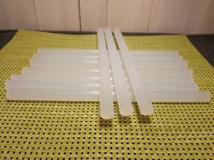 Klebepatronen transparent, 10 Stück, Klebesticks zum Basteln, 11 mm x 200 mm - Bild 1 von 6