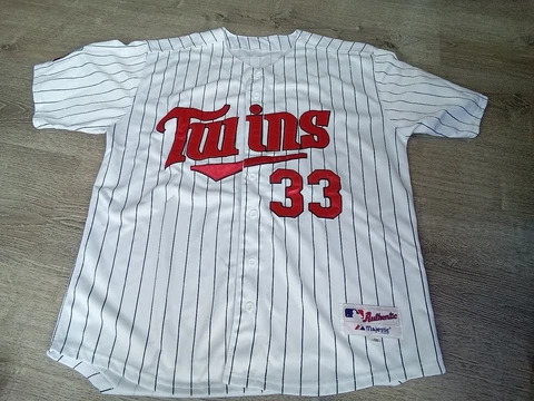 Majestic Minnesota Twins Morneau Jersey 2010 Inaugural Season  Men's Size 56 XXL Cover