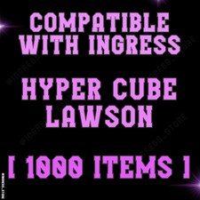 Compatible with Ingress: Hyper / Lawson cube 1000 pcs - extra pack - ready to dr