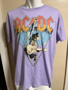 ACDC T SHIRT colore VIOLA taglia 2X - Foto 1 di 2