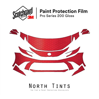 Toyota Camry SE XSE 2025-2026 3M PRO PreCut Paint Protection Clear Bra PPF Kit - Image 1 of 4