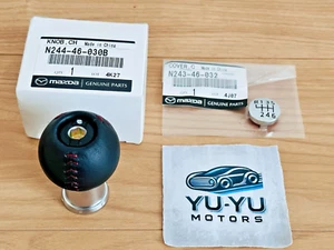 Mazda Genuine MX-5 Miata Roadster ND 2015-2024 6 Speed Manual Shift Knob OEM JDM - Picture 1 of 10