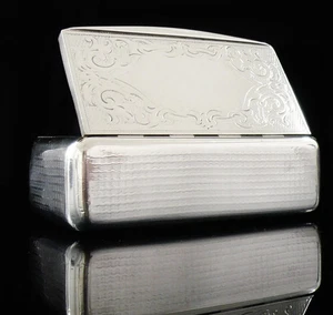 Austria Hungarian Solid Silver Snuff Box, Prague c.1880 - Picture 1 of 14
