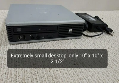 HP Compaq DC7900 Ultra-Slim Dual-Core E8400 3.00GHz/4GB RAM 80GB HD+DVD Player. - Imagem 1 de 4