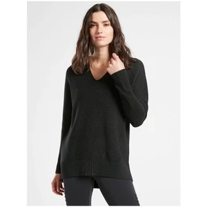 Suéter Pullover ATHLETA Hanover Cuello en V Negro Para Mujer Talla Pequeña $98 - Imagen 1 de 6