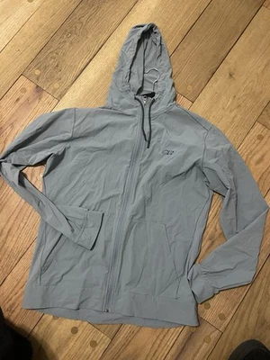 Chaqueta de Investigación Exterior Hombre Grande Gris Ferrosi Senderismo Sendero Ligera Elástica Foto 1 de 4