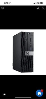 Dell OptiPlex 7070 SFF Intel Core i7-9700 3.0GHz 32GB 512GB SSD no hard drive - Image 1 of 4