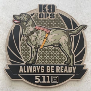 5.11 TACTICAL K9 OPERATIVES LABRADOR RETRIEVER PATCH K9 OPS K9 PATCH 4 POLICE FD - Picture 1 of 7