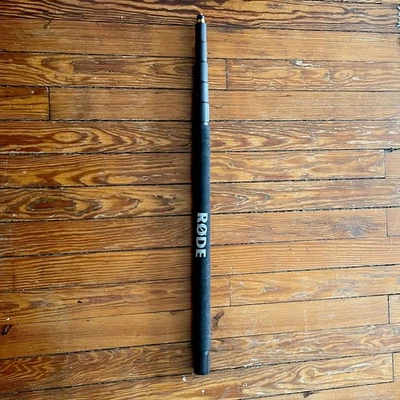 Røde microphone aluminum Boom Pole for sound recording on set or location - Image 1 of 3