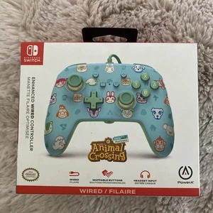 Controlador con cable mejorado para Nintendo Switch Animal Crossing New Horizons de PowerA - Imagen 1 de 3