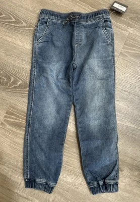 Pantalones Jogger Eddie Bauer Denim Niños Talla XS (5/6) Azul Flex Nuevos con Etiquetas Foto 1 de 4