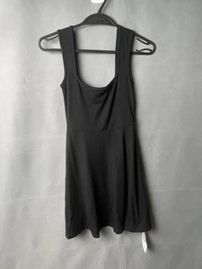 Asos schwarzes Midikleid UK6 neu mit Etikett Lochstickerei Shirt-Stil schneller Versand 🚚  - Bild 1 von 3