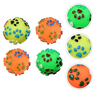4Pcs Bite-resistant Dog Toys Wear-resistant Puppy Toys Household Molar Plaything - Picture 1 of 12